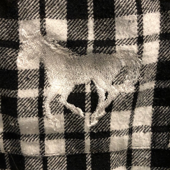 Cowgirl flannel nightshirt from Back in the Saddle! Awesome warmth! - Picture 5 of 6